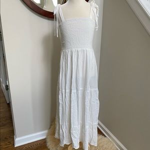 Stretch top white Lulus dress